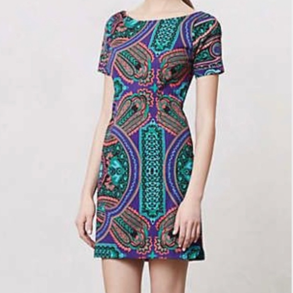 Anthropologie, Plenty By Tracy Reece Paisley Sheet Dress. Size 2